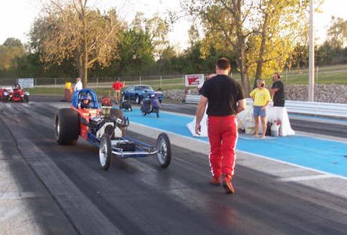 Wayne and Lauren prove that front engine dragsters are fun for the whole 